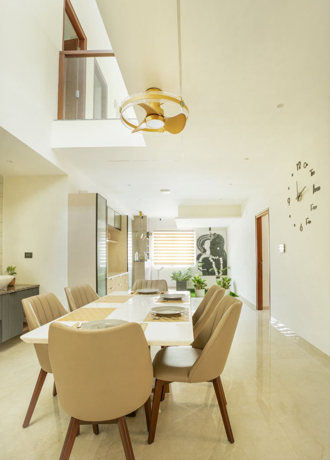 Elegant dining space designed by Inland Indoors