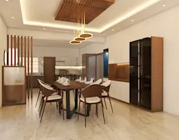 Enhance your dining space with low budget interior design in Bangalore. Enjoy quality and affordability without compromise